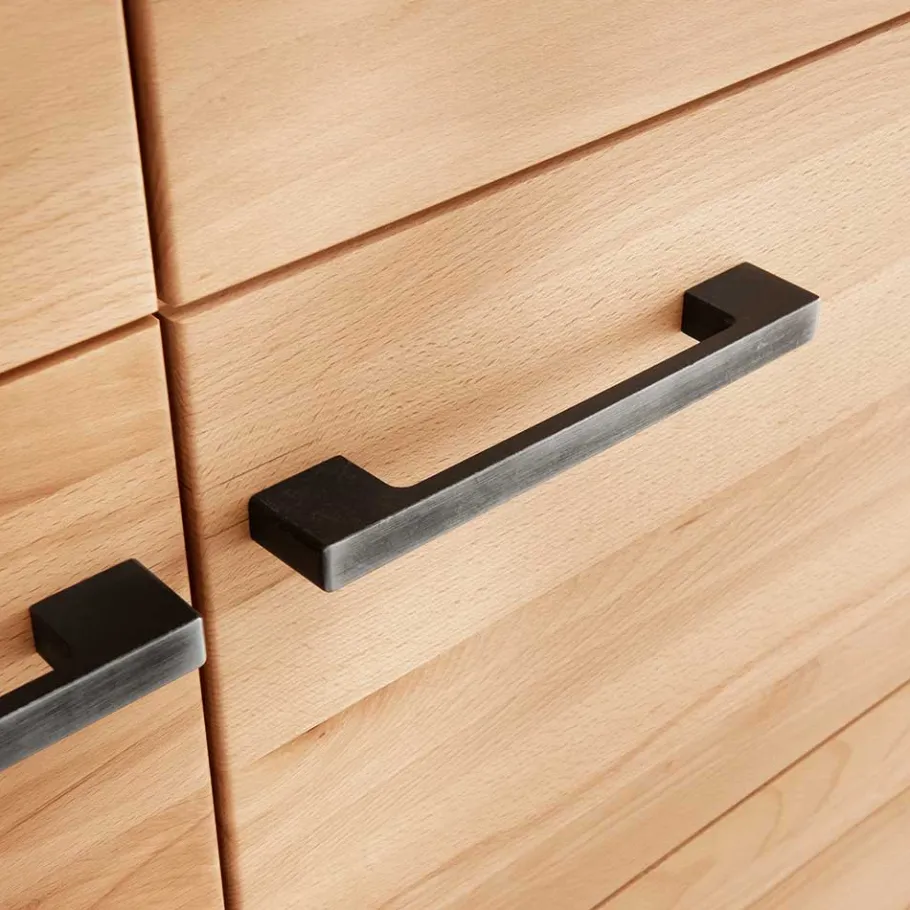 Outlet Wohnen Wildeiche Schlafzimmerschrank aus Massivholz - Forcelan
