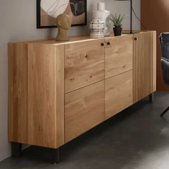 Hot Wohnen Wildeiche Sideboard im Skandi Design - Valouis