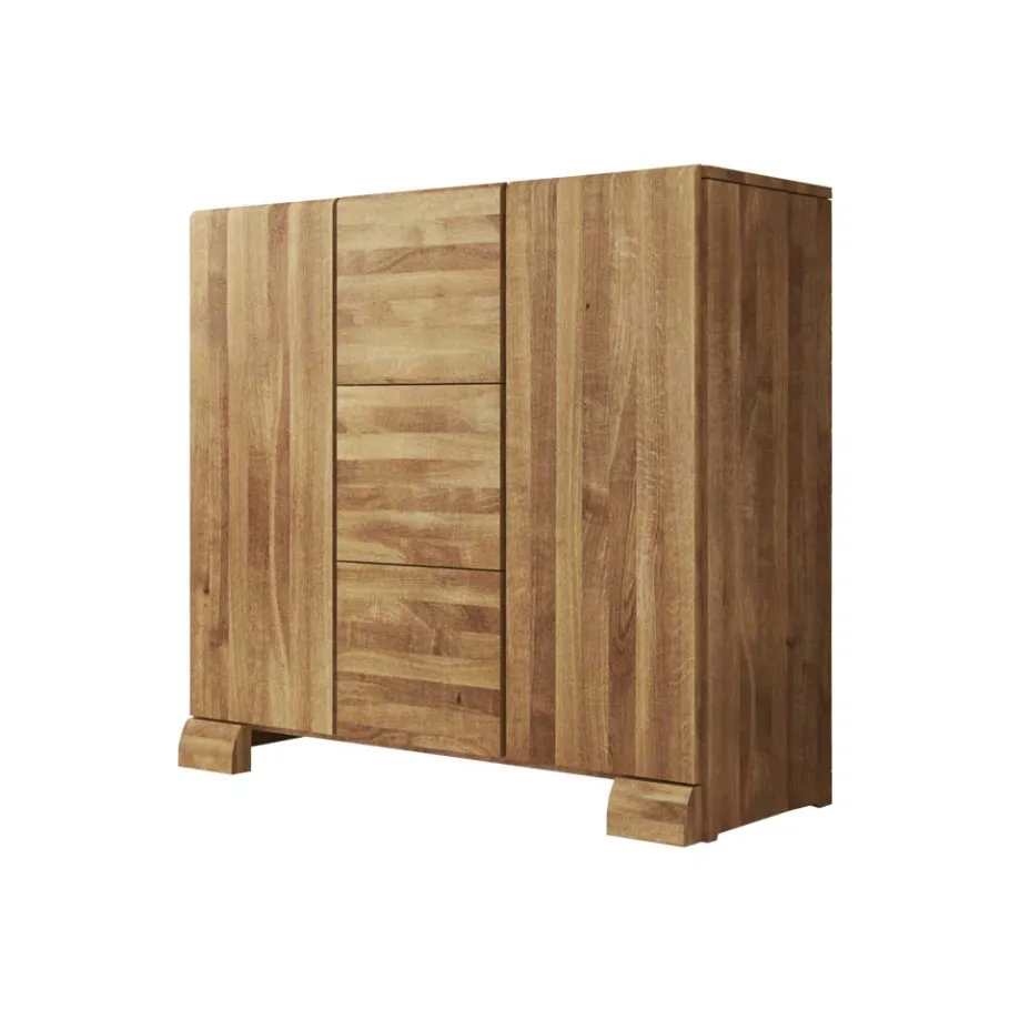 Sale Wohnen Wildeiche Sideboard Vaskov massiv geölt