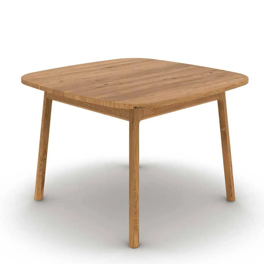 Clearance Wohnen Wildeiche Tisch - 90 cm tief - Laida