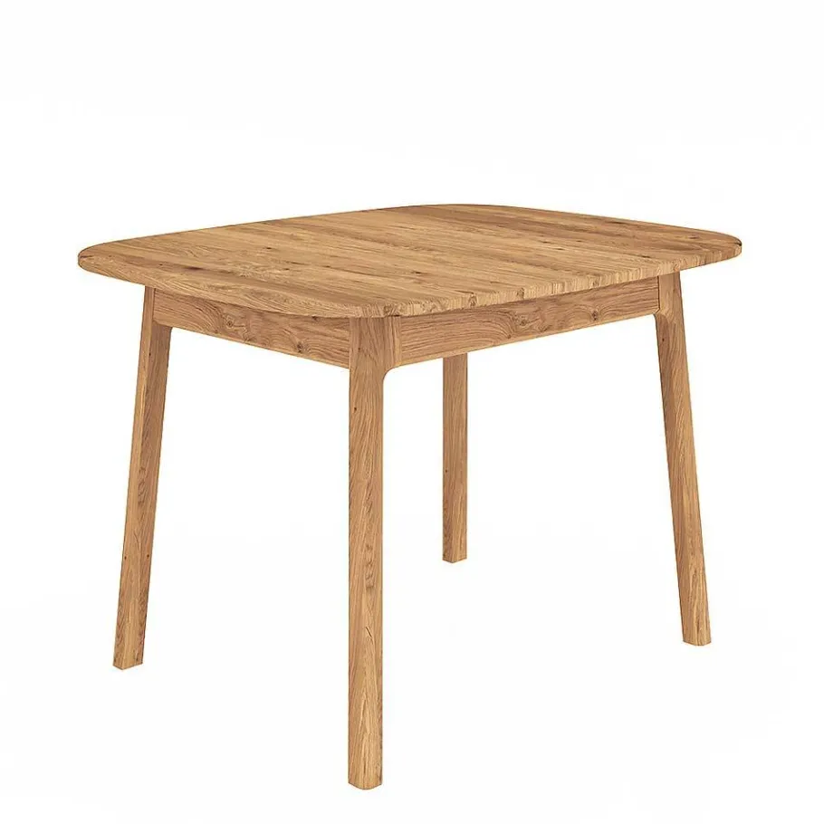 Clearance Wohnen Wildeiche Tisch - 90 cm tief - Laida