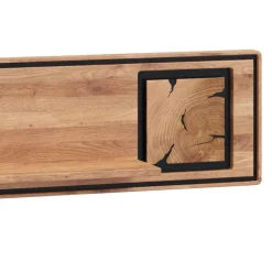 Best Wohnen Wildeiche Wandboard mit Hirnholz Applikation - Shipper