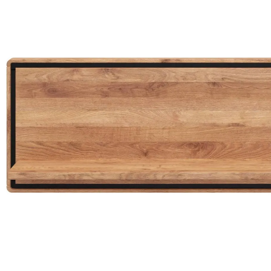 Best Wohnen Wildeiche Wandboard mit Hirnholz Applikation - Shipper