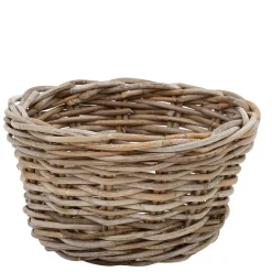 Wohnen Wohnraum Körbe aus Rattan Graubraun - Vodenas (dreiteilig)