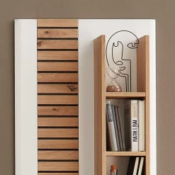 Best Wohnen Wohnwand Möbel Zusammenstellung 239 cm breit - Niam (dreiteilig)