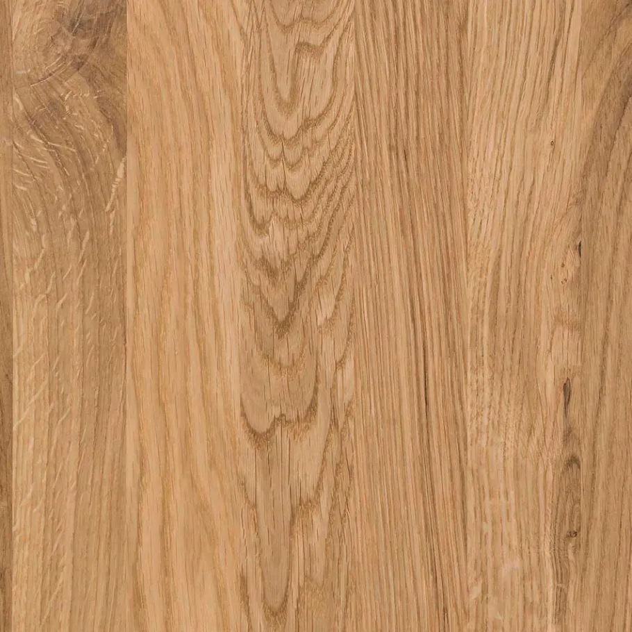 Outlet Wohnen Wohnwand Standvitrine aus Holz - Teano