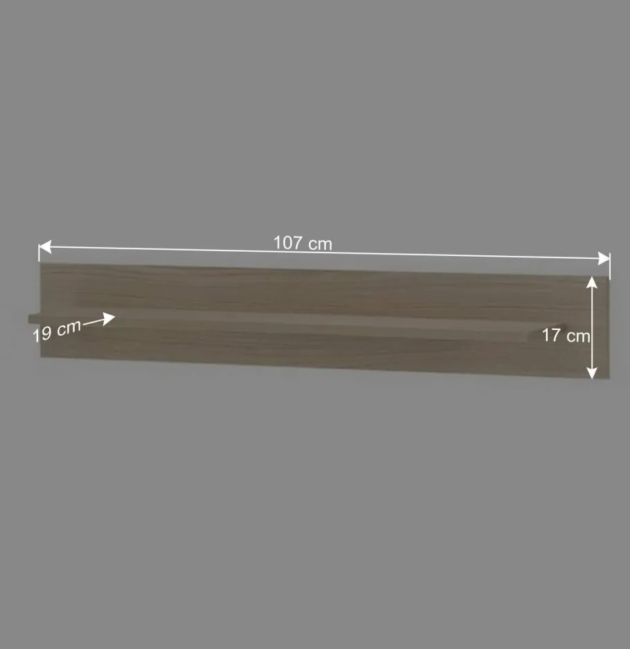 Discount Wohnen Wohnzimmer Anbauwand im Skandi Design - Armina (vierteilig)