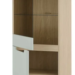 Discount Wohnen Wohnzimmer Anbauwand im Skandi Design - Armina (vierteilig)