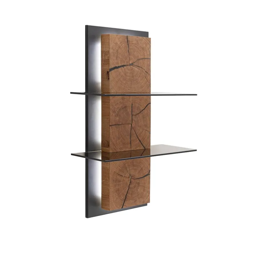 New Wohnen Wohnzimmer Anbauwand Möbel Set - Drinidad (dreiteilig)