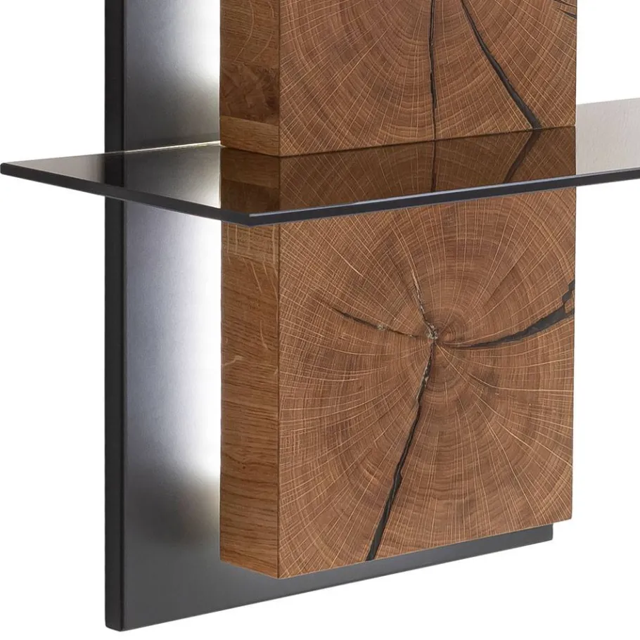 New Wohnen Wohnzimmer Anbauwand Möbel Set - Drinidad (dreiteilig)
