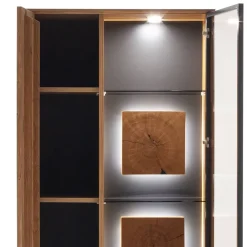 New Wohnen Wohnzimmer Anbauwand Möbel Set - Drinidad (dreiteilig)