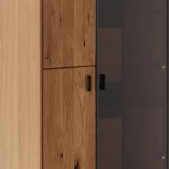 New Wohnen Wohnzimmer Anbauwand Möbel Set - Drinidad (dreiteilig)