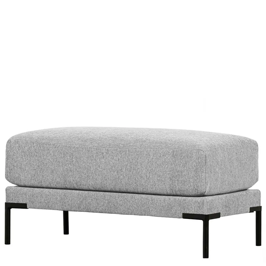 Clearance Wohnen Wohnzimmer Beistellhocker in Hellgrau - Horedion