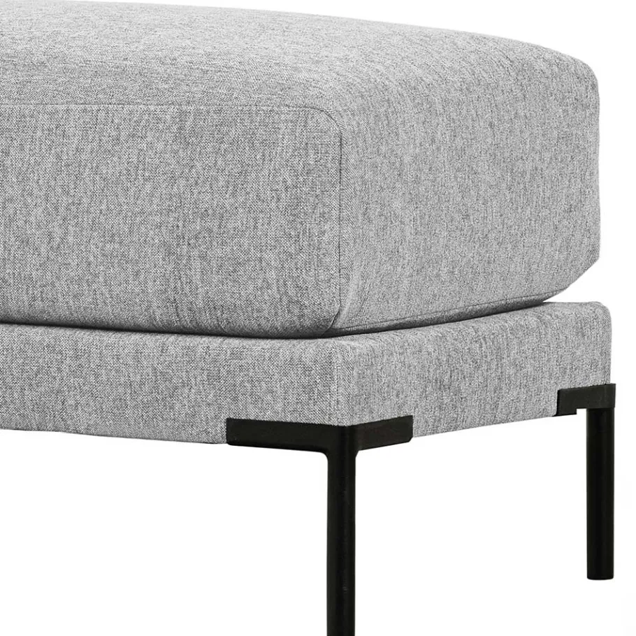 Clearance Wohnen Wohnzimmer Beistellhocker in Hellgrau - Horedion