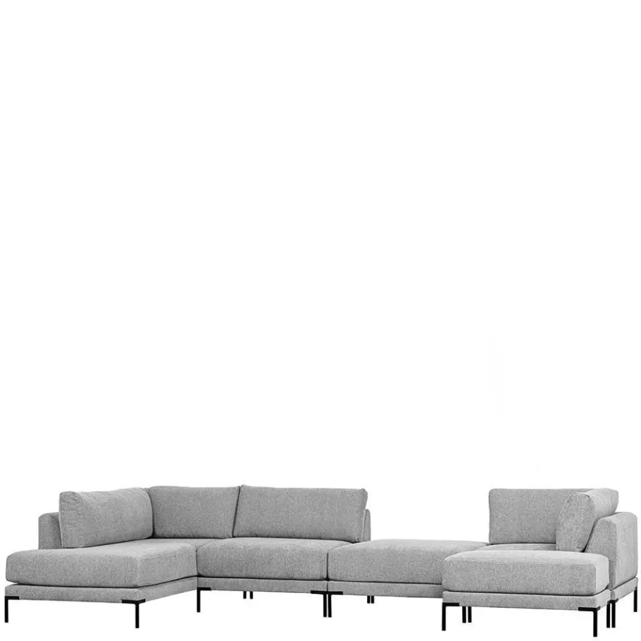 Clearance Wohnen Wohnzimmer Beistellhocker in Hellgrau - Horedion