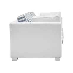 Clearance Wohnen Wohnzimmer Couch im maritimen Landhaus Look - Ganbriassa