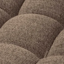 Discount Wohnen Wohnzimmer Couch in Dunkelbraun Melange - Annatto