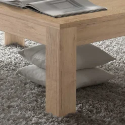 Outlet Wohnen Wohnzimmer Couchtisch im Eiche Dekor - Rodonda