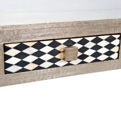 New Wohnen Wohnzimmer Couchtisch Rembia in Silber