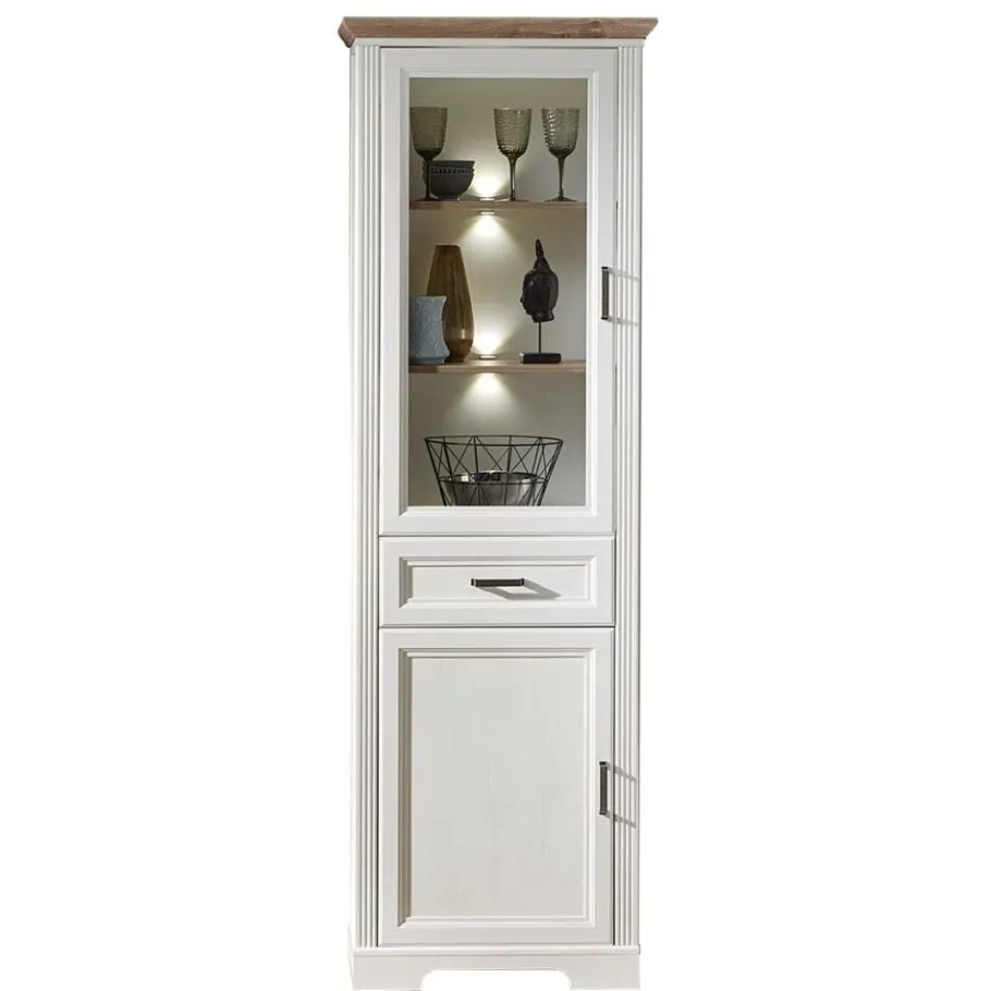 Outlet Wohnen Wohnzimmer Country Möbel Set - Sinolita (vierteilig)