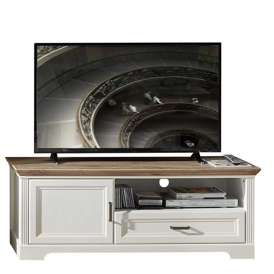 Outlet Wohnen Wohnzimmer Country Möbel Set - Sinolita (vierteilig)