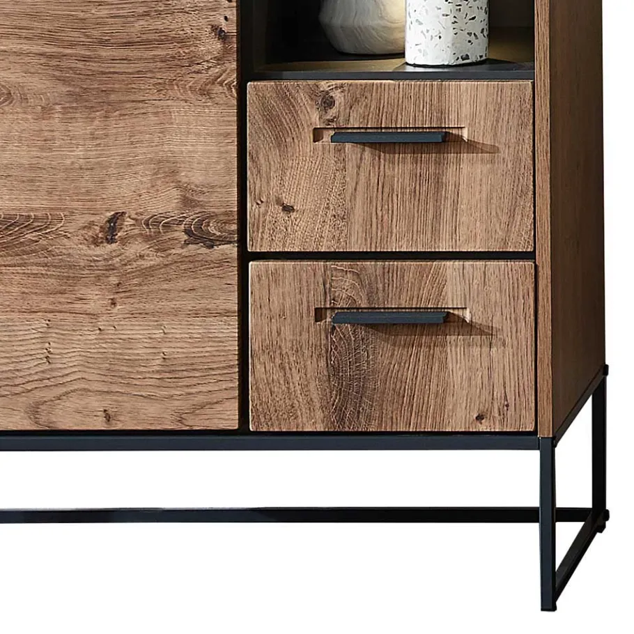 Best Wohnen Wohnzimmer Design Wohnwand Möbelset - Xindus (vierteilig)