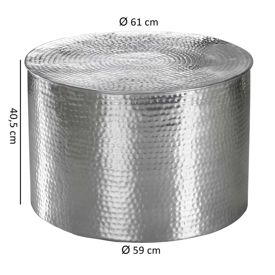Online Wohnen Wohnzimmer Designtisch aus Aluminium - Miaoli