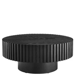 Discount Wohnen Wohnzimmer Designtisch in Schwarz - Monika