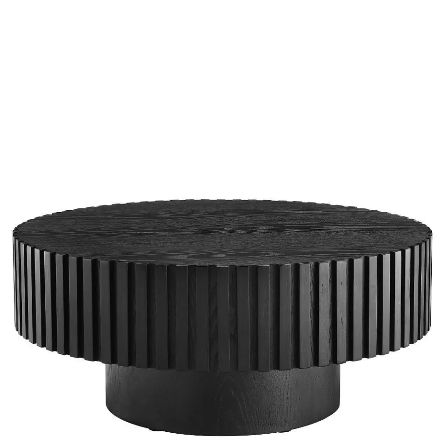 Discount Wohnen Wohnzimmer Designtisch in Schwarz - Monika