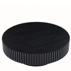 Discount Wohnen Wohnzimmer Designtisch in Schwarz - Monika
