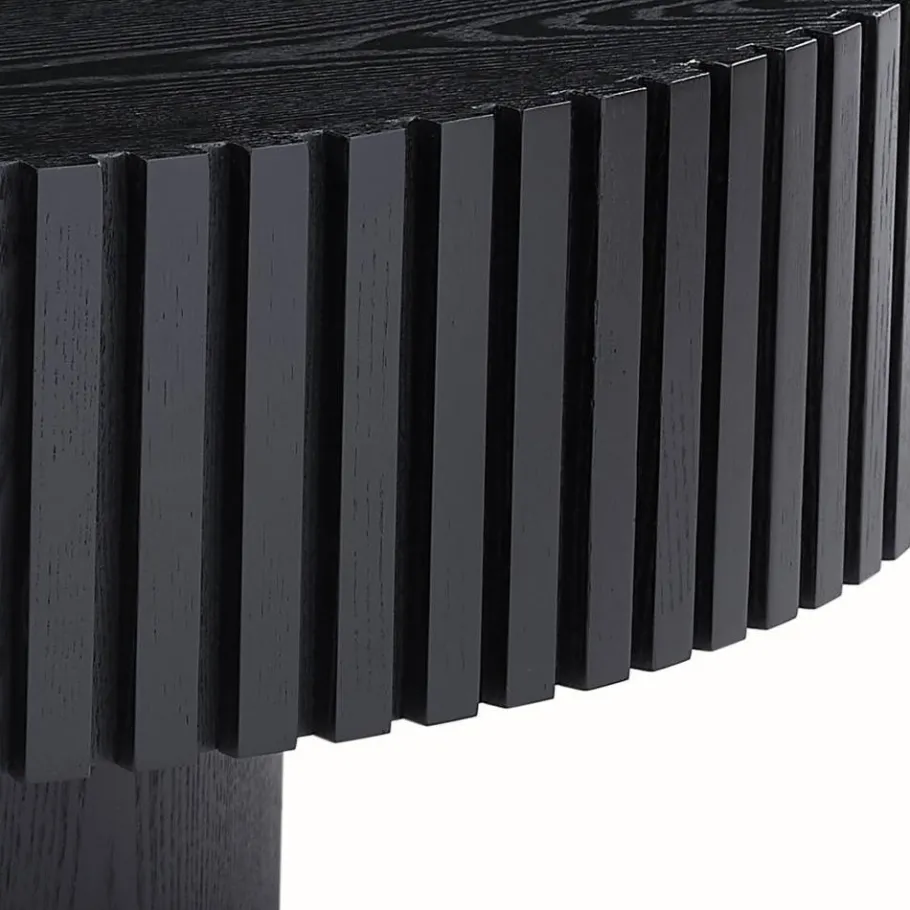Discount Wohnen Wohnzimmer Designtisch in Schwarz - Monika