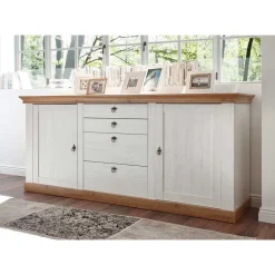 Discount Wohnen Wohnzimmer Landhausmöbel Set - Diatara (sechsteilig)