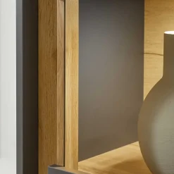 New Wohnen Wohnzimmer Möbel Wohnwand günstig - Ahilav (vierteilig)