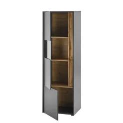 New Wohnen Wohnzimmer Möbel Wohnwand günstig - Ahilav (vierteilig)