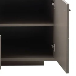 Sale Wohnen Wohnzimmer Möbelset in Grau - Teorina (dreiteilig)