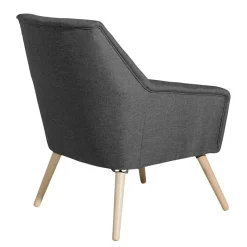 Best Wohnen Wohnzimmer Polstersessel in Dunkelgrau - Rubin