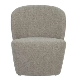 Hot Wohnen Wohnzimmer Retro Sessel in Beigegrau - Kastrona