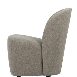 Hot Wohnen Wohnzimmer Retro Sessel in Beigegrau - Kastrona