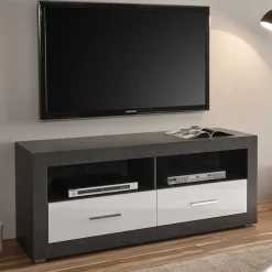 Discount Wohnen Wohnzimmer Schrank Set & Wandboard - Istensa (vierteilig)