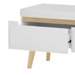 Best Wohnen Wohnzimmer Schrankset im Skandi Design - Ginko (vierteilig)