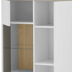 Best Wohnen Wohnzimmer Schrankset im Skandi Design - Ginko (vierteilig)