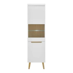 Best Wohnen Wohnzimmer Schrankset im Skandi Design - Ginko (vierteilig)