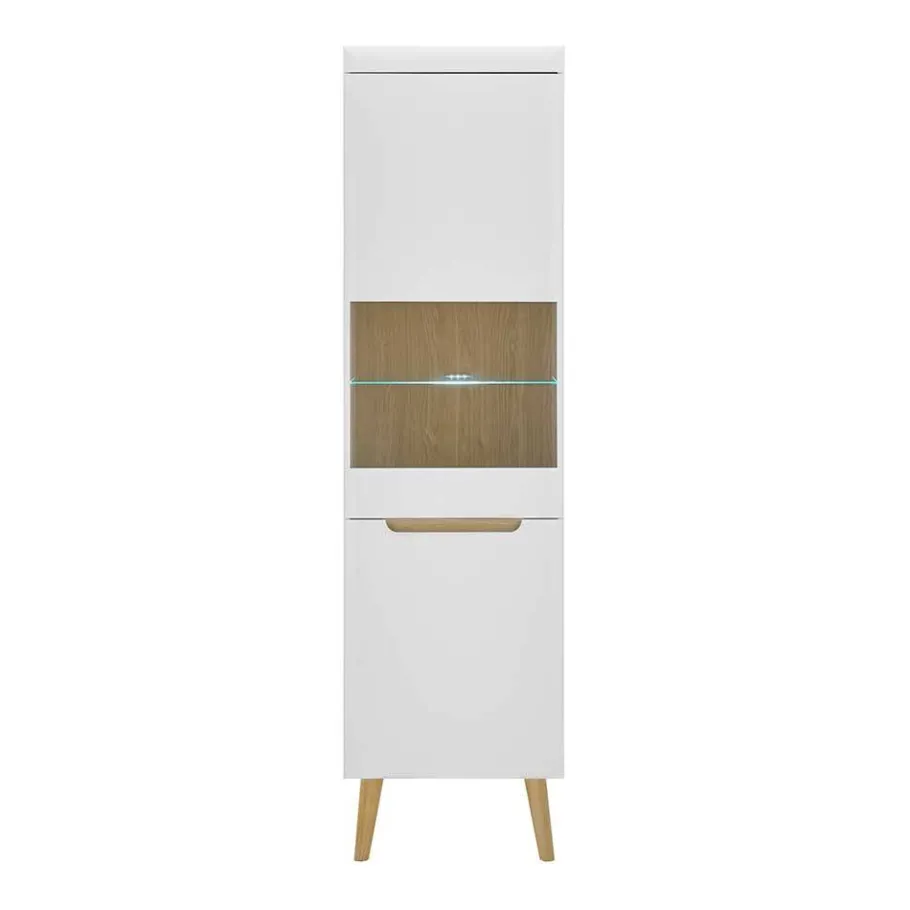 Best Wohnen Wohnzimmer Schrankset im Skandi Design - Ginko (vierteilig)