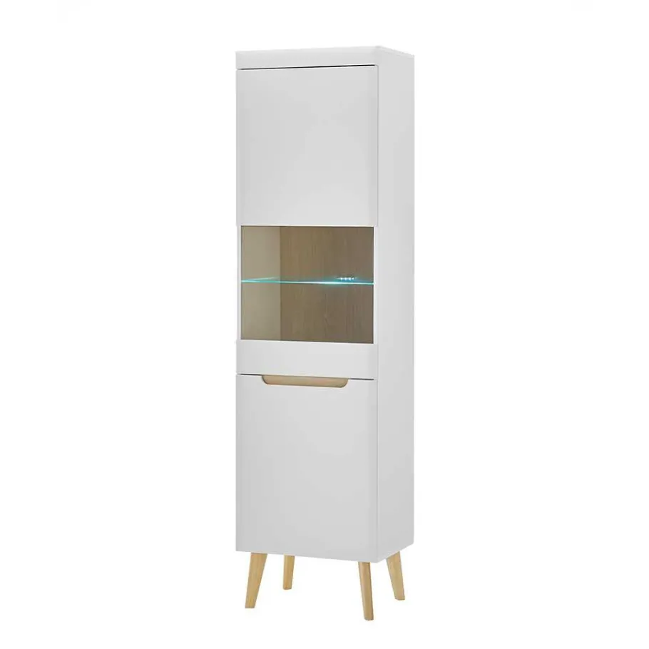 Best Wohnen Wohnzimmer Schrankset im Skandi Design - Ginko (vierteilig)