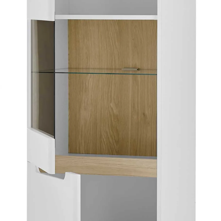 Best Wohnen Wohnzimmer Schrankset im Skandi Design - Ginko (vierteilig)
