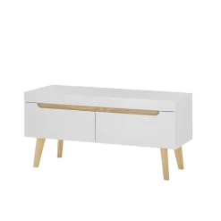Best Wohnen Wohnzimmer Schrankset im Skandi Design - Ginko (vierteilig)