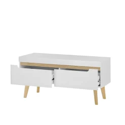 Best Wohnen Wohnzimmer Schrankset im Skandi Design - Ginko (vierteilig)
