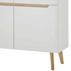 Wohnen Wohnzimmer Schränke und Wandboard Set - Ginko (vierteilig)