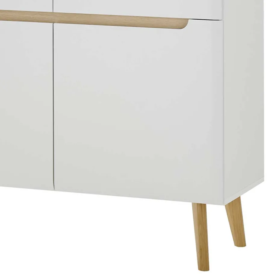 Wohnen Wohnzimmer Schränke und Wandboard Set - Ginko (vierteilig)