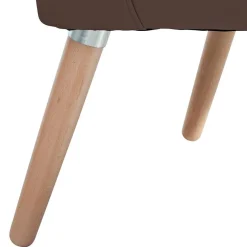 Sale Wohnen Wohnzimmer Sessel in Braun Kunstleder - Hippa